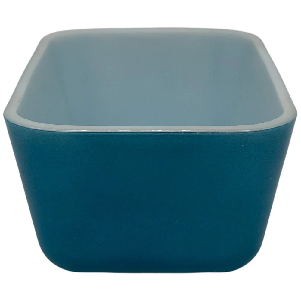 Pyrex 15 Turquoise Teal Aqua Blue Loaf Pan Dish Ovenware